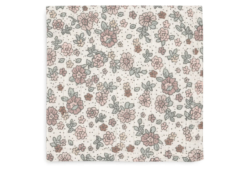 Babitas de muselina Retro Flowers - Pack x 3 Jollein