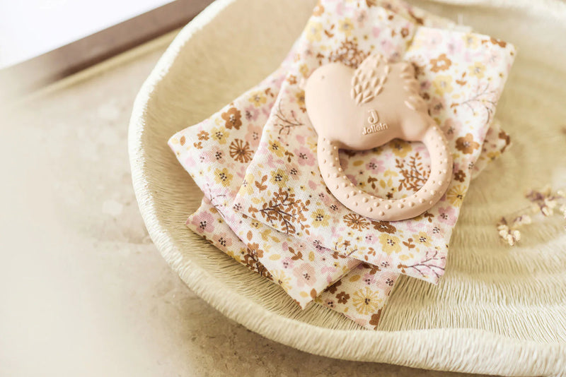 Babitas de muselina 31x31cm - Flower Fairies - Pack x 3 Jollein