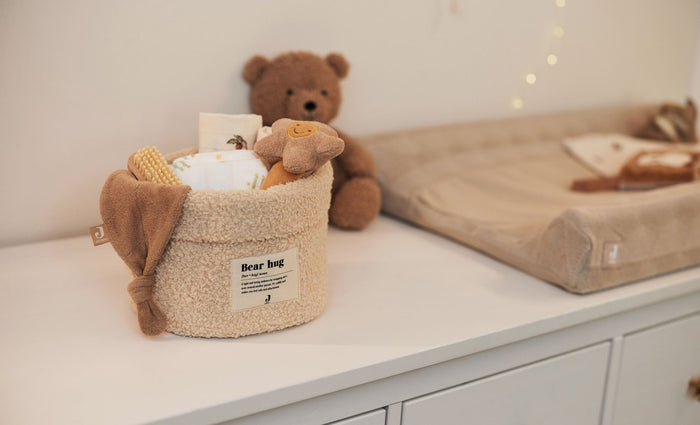 Cesta de almacenamiento Boucle - Naturel Jollein