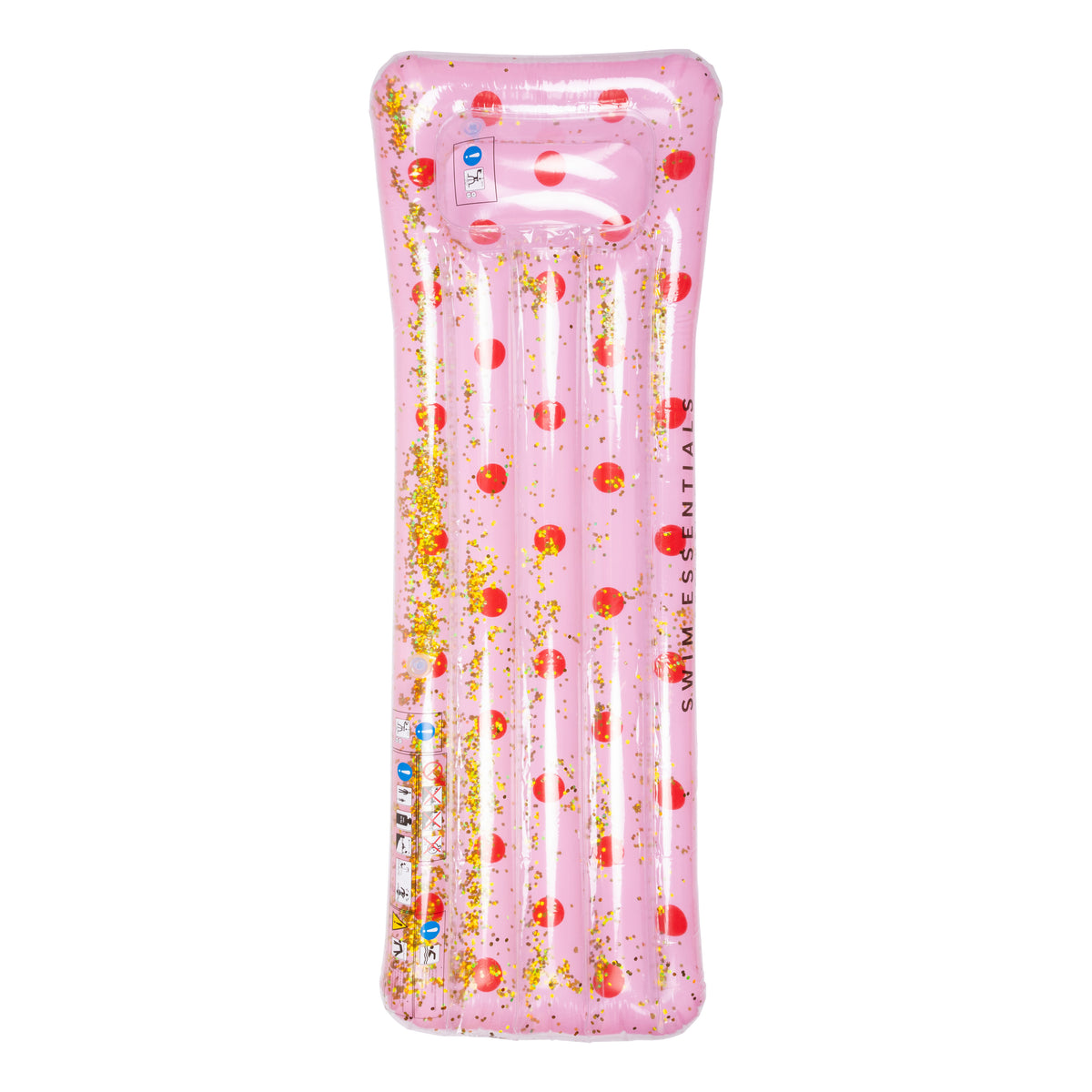 Colchoneta inflable Luxury Pink Dots Swim Essentials