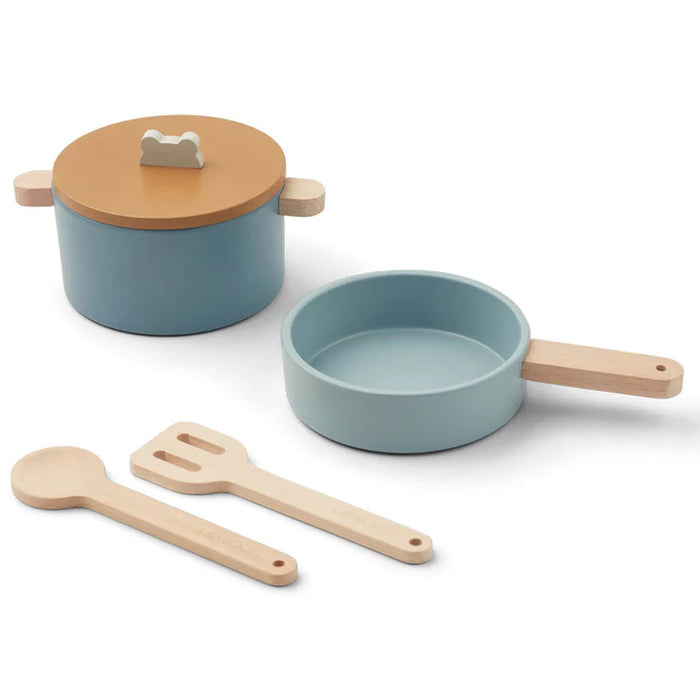 Set de Vajilla Antonio Cooking Azul Multi Mix Liewood