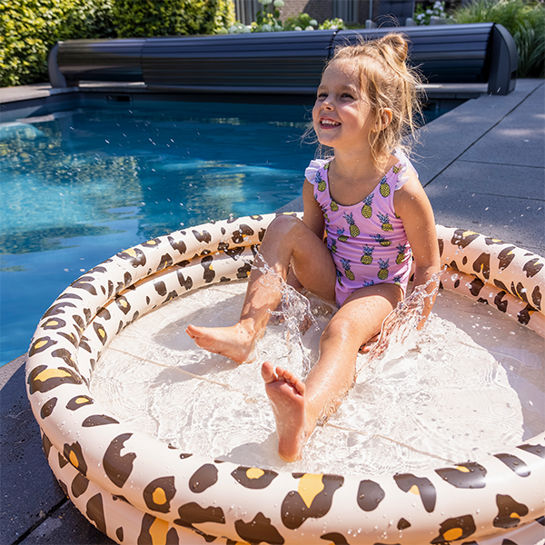 Piscina Infantil 100 cm Leopardo beige Swim Essentials