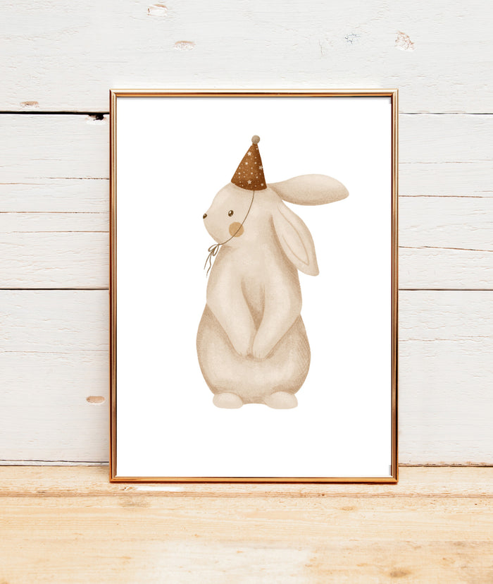 Poster Bunny by Decoindigo