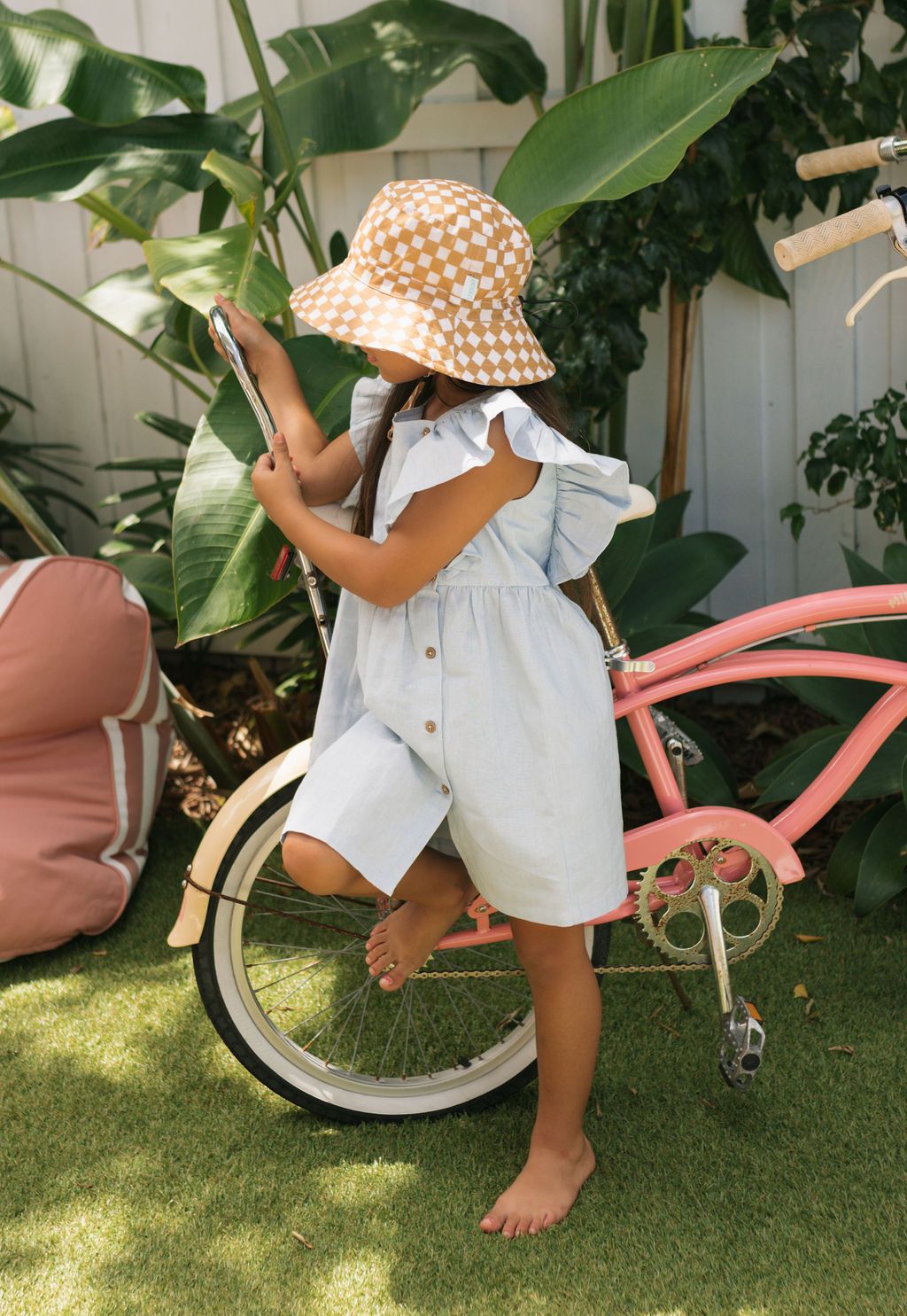 Sombrero de sol tipo pescador ala ancha UPF50+ Checkmate Acorn