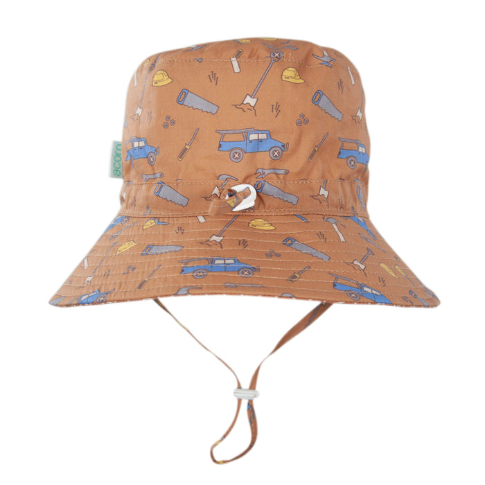 Sombrero de sol tipo pescador ala ancha UPF50+ On The Tools Acorn