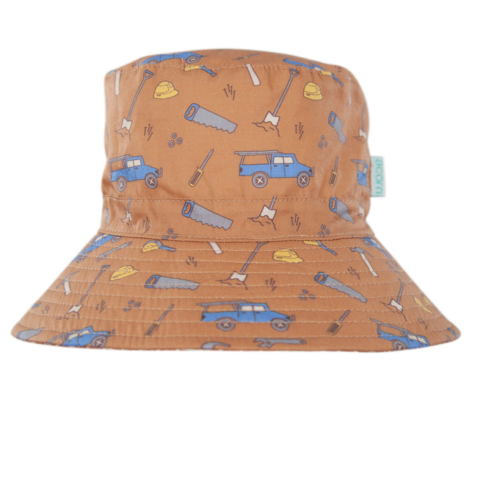 Sombrero de sol tipo pescador ala ancha UPF50+ On The Tools Acorn