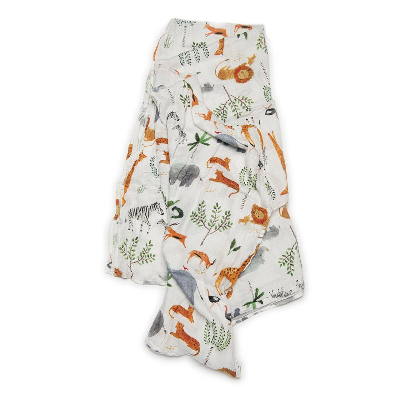 Swaddle de Muselina Safari Jungle By LouLou LOLLIPOP