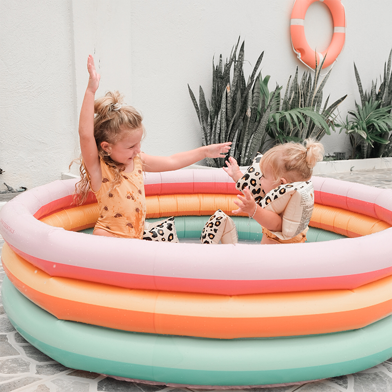 Piscina inflable 150 cm Rainbow Swim Essentials