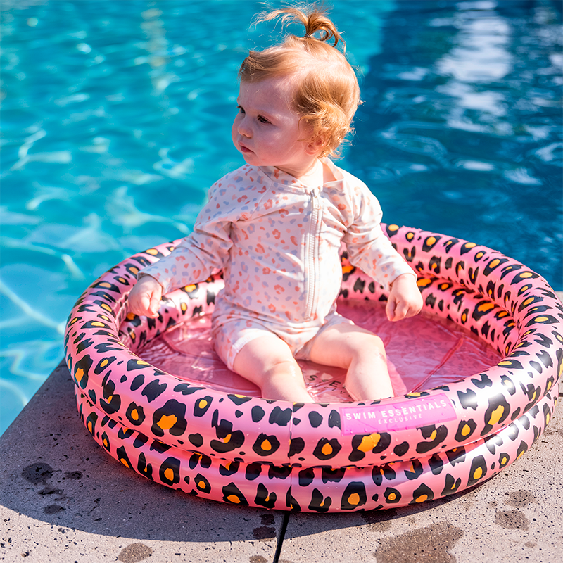 Piscina Inflable 60 cm Leopard Rose Gold Swim Essentials