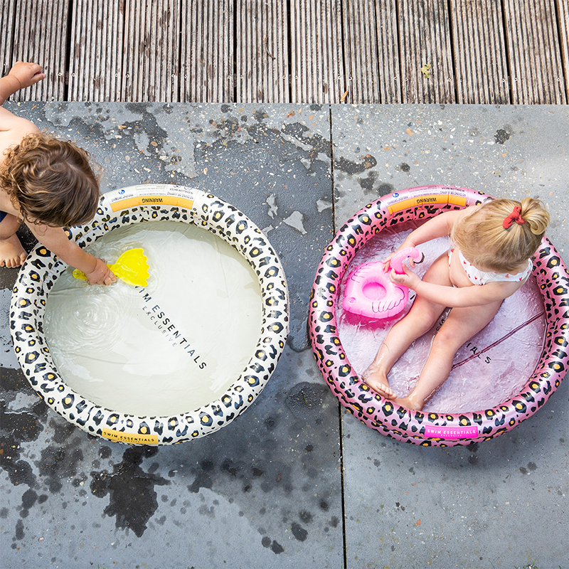 Piscina Inflable 60 cm Leopard Rose Gold Swim Essentials