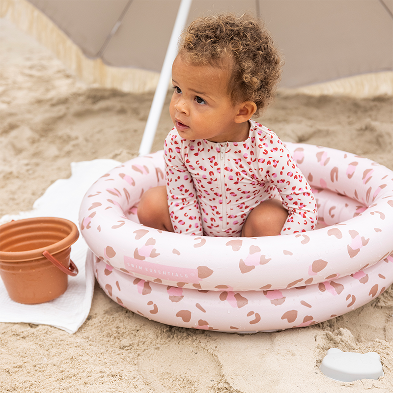 Piscina 60 cm Old Pink Leopard Swim Essentials