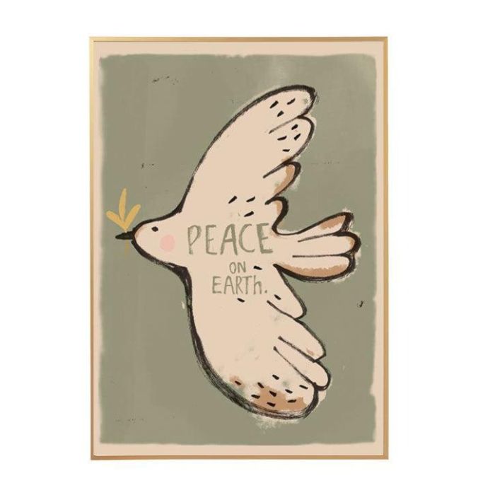 Póster Peace Bird 50 X 70 cm