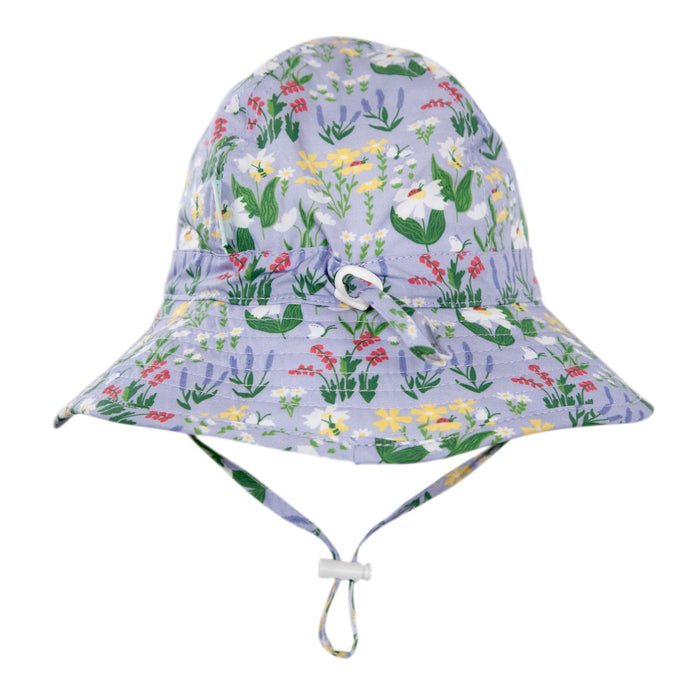Sombrero de sol de ala ancha UPF50+ para bebé Chateau Blooms Acorn