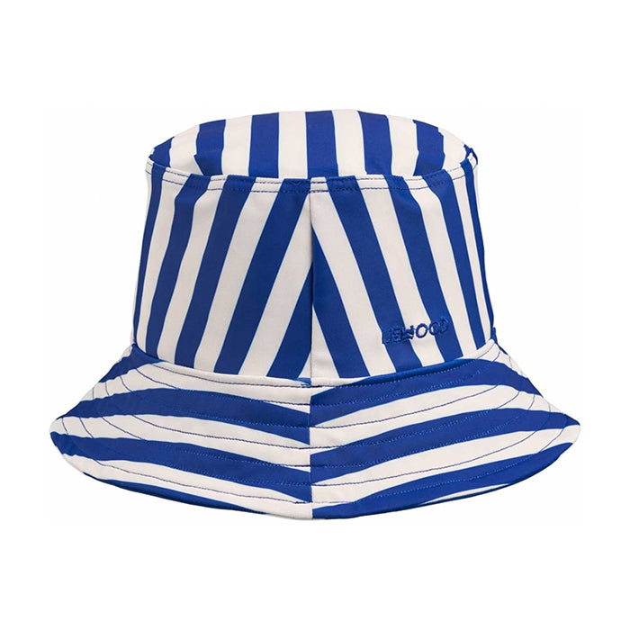 Sombrero para el Sol MATTY Stripe Surf Blue/Creme - Liewood