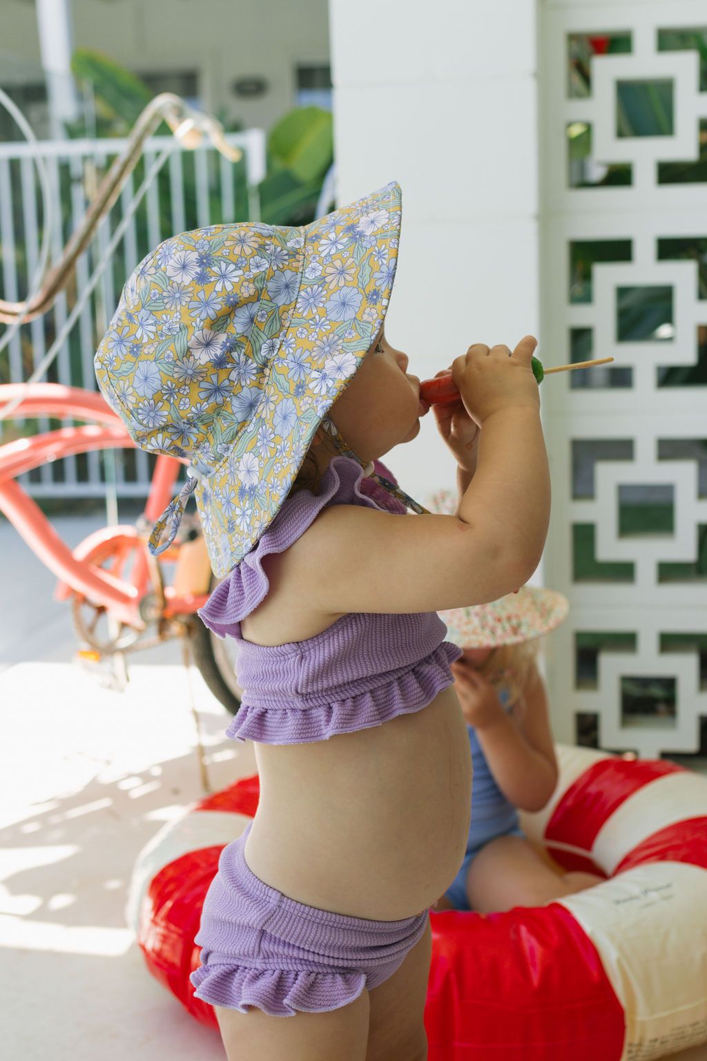 Sombrero de sol de ala ancha UPF50+ Gardenia Acorn