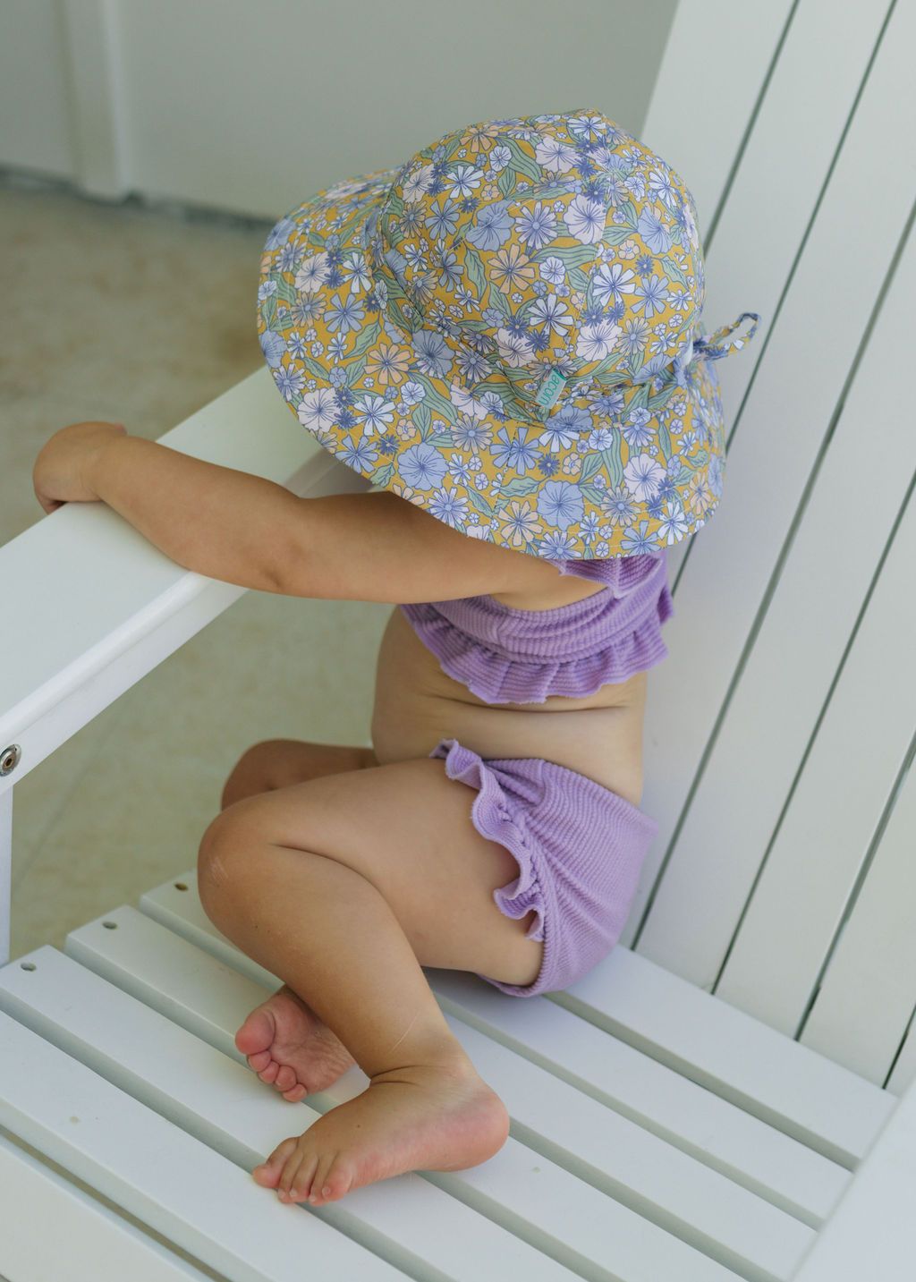Sombrero de sol de ala ancha UPF50+ Gardenia Acorn