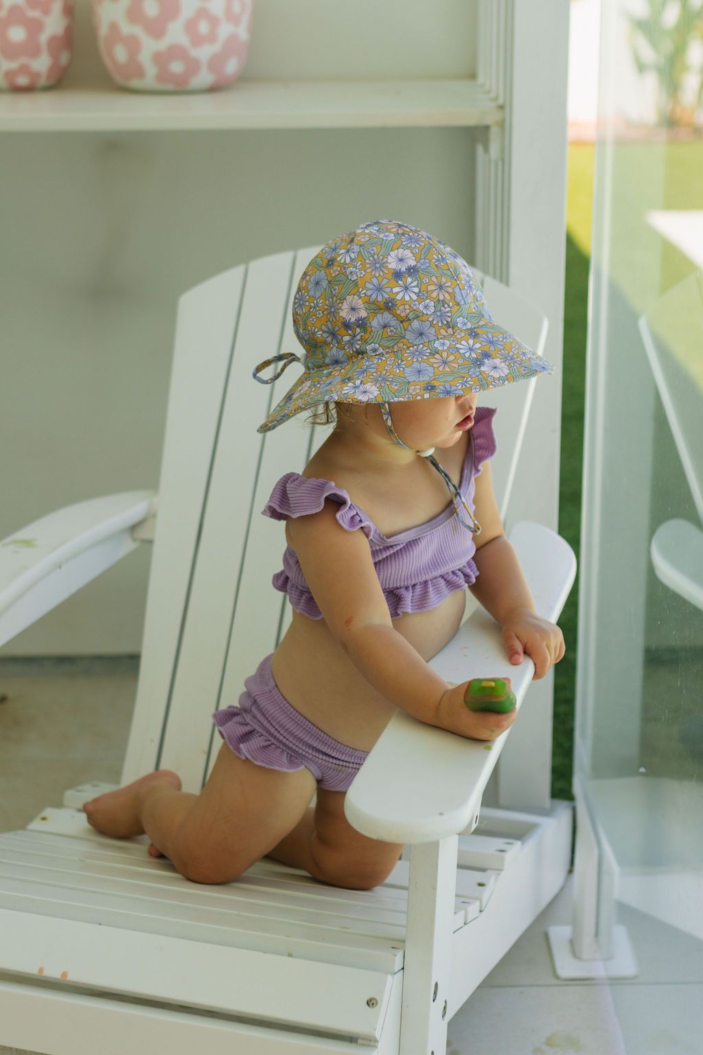 Sombrero de sol de ala ancha UPF50+ Gardenia Acorn