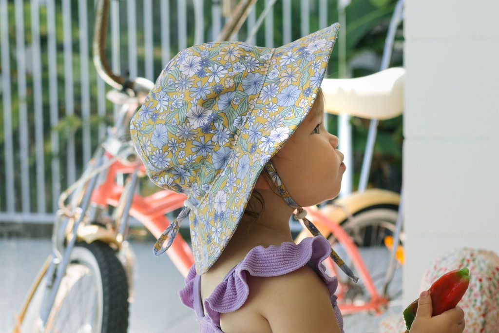 Sombrero de sol de ala ancha UPF50+ Gardenia Acorn