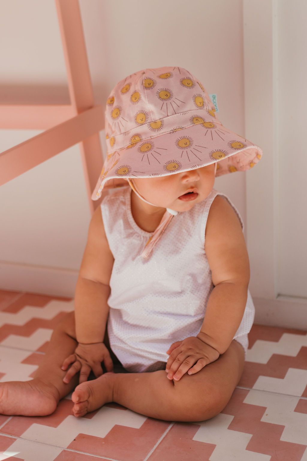 Sombrero tipo pescador UPF50+ algodón strech Sunshine Acorn